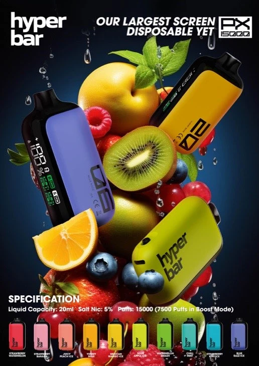 Insta Hyperbar PX 15000 Puffs Disposable Vape Wholesale high quality