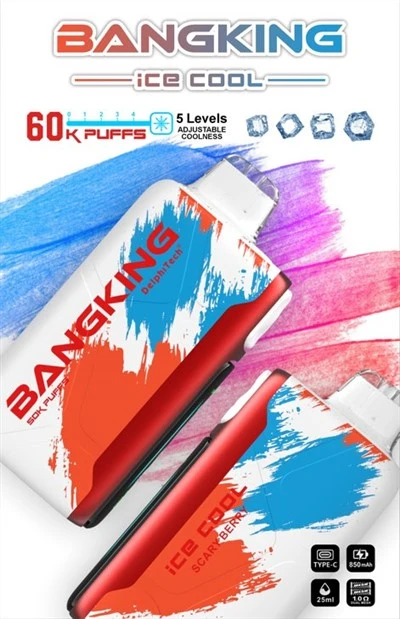 Одноразовий вейп BANG KING BANGKING 60K Puffs оптом