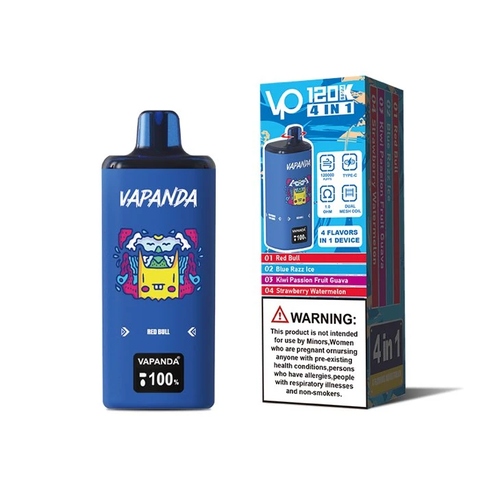 Vapanda 4 in 1 120K Puffs Disposable Vape Wholesale high quality